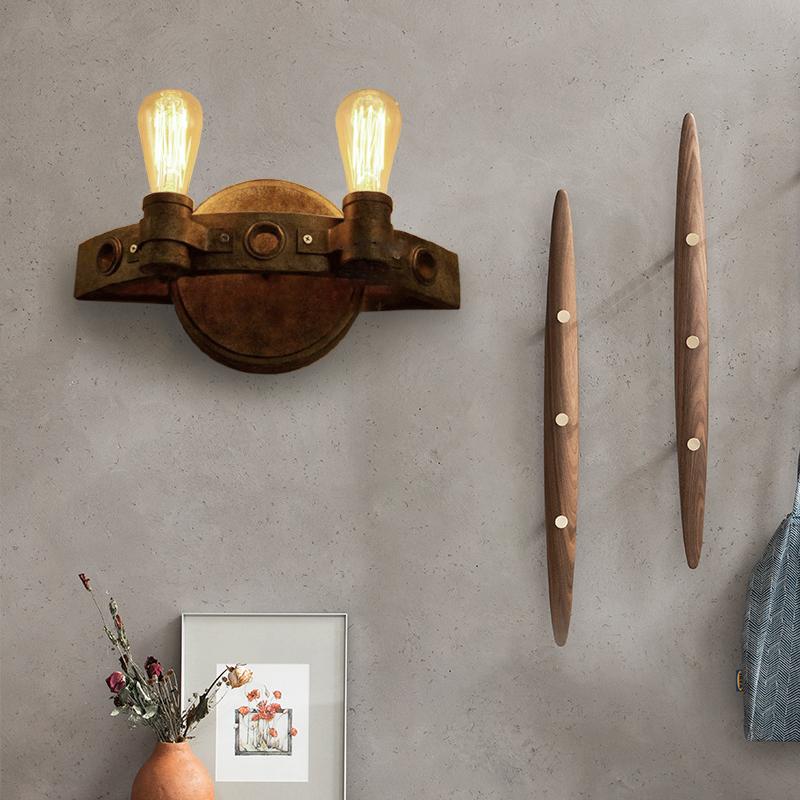 Kunst schwarze Wand Lampenschirm Wandleuchte