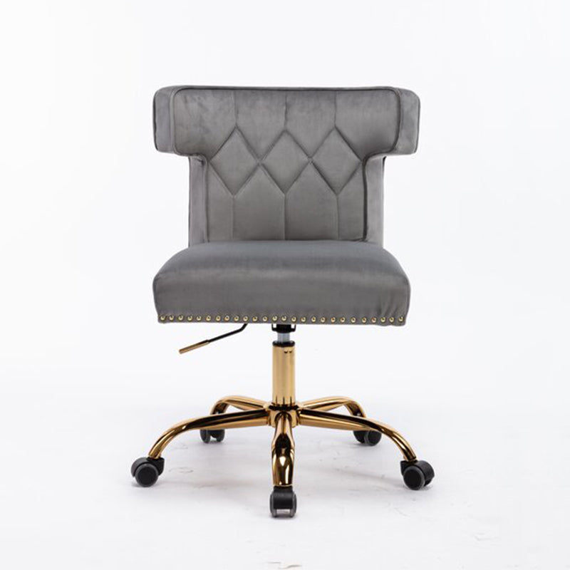 Velvet Task Chair For Living Room