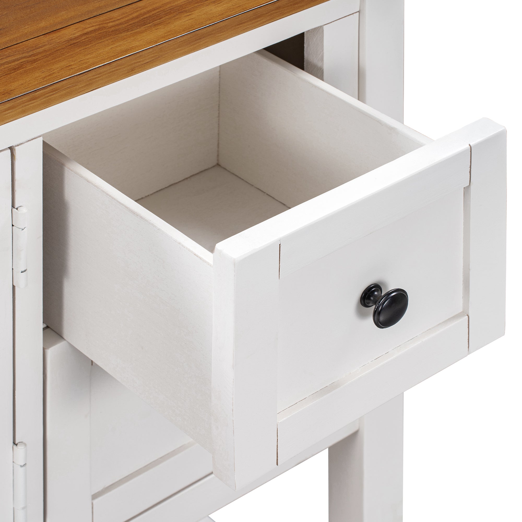 36'' Modern Console Table With 2 Drawers