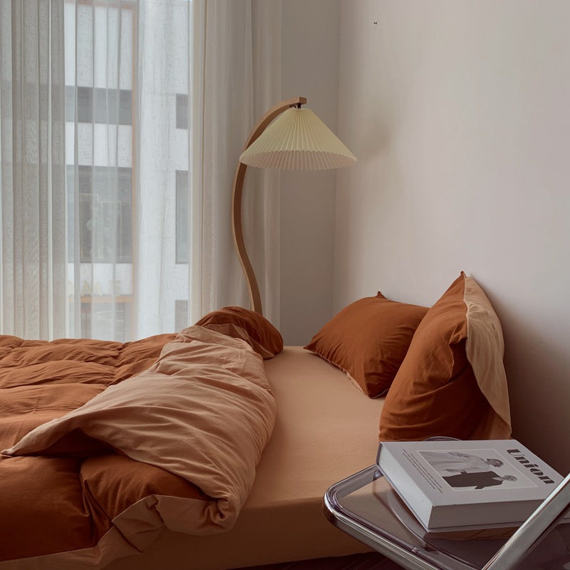 Simple Bedding Set For Bedroom Quality Quilt Cover And Pillowcase
