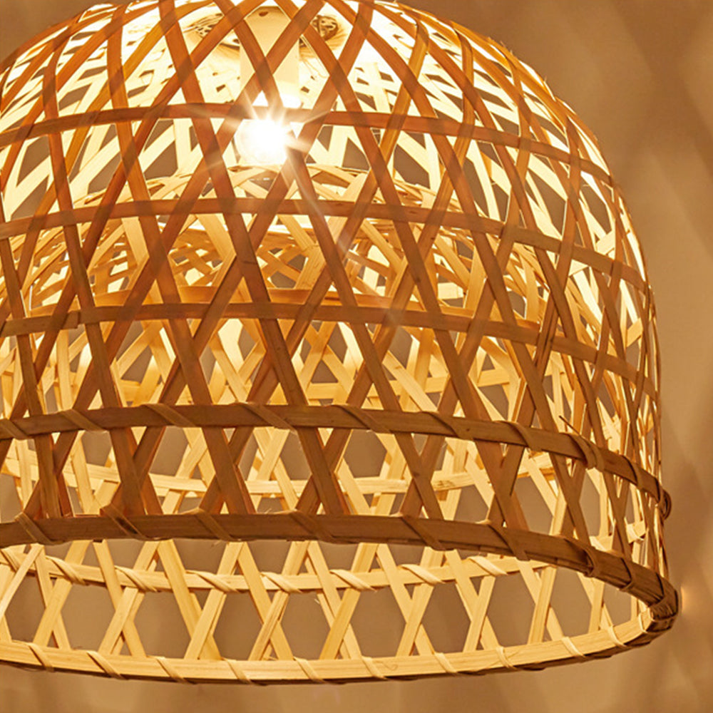 Asian Country-style Bamboo Pendant Light