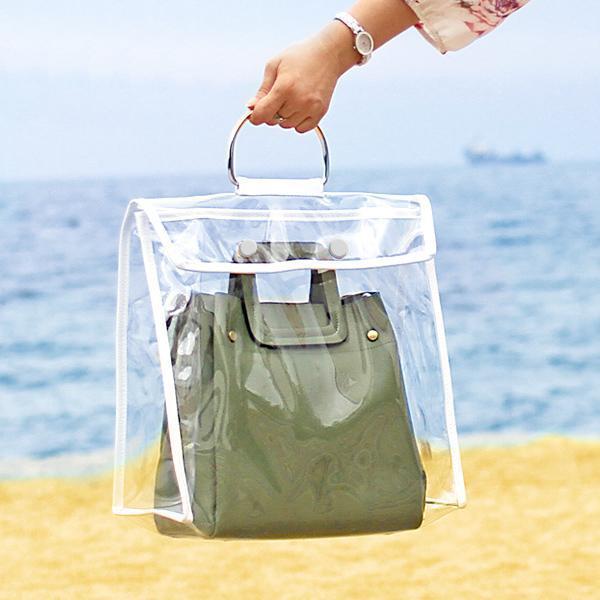 fashion clear dust proof bag