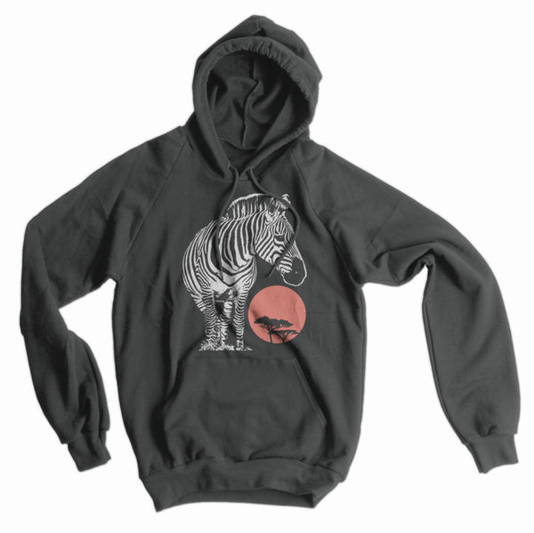 Zebra American Apparel hoodie
