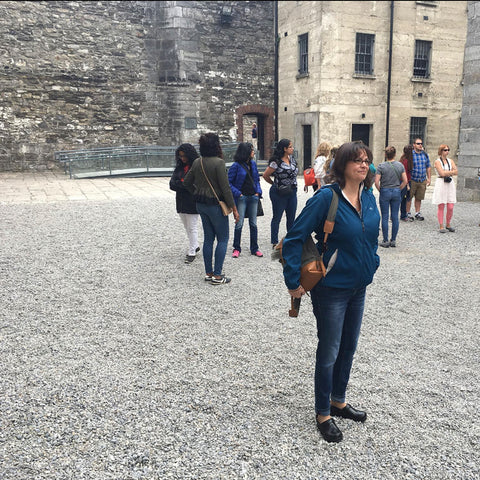 Waxed Cavas & Leather Daypack @ Kilmainham Gaol