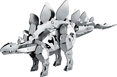 Photo of Aluminum Stegosaurus