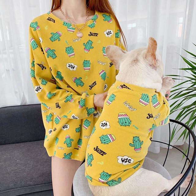 Matching Boy And Girl Dog Outfits