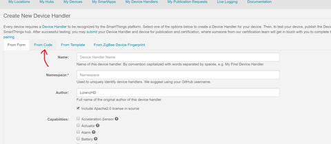 How to install a custom device handler in SmartThings