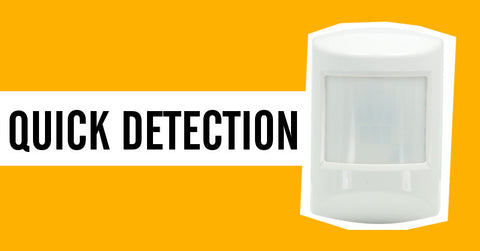 Ecolink Z-Wave Plus PIR Motion Detector PIRZWAVE2.5-ECO is the quickest to detect motion