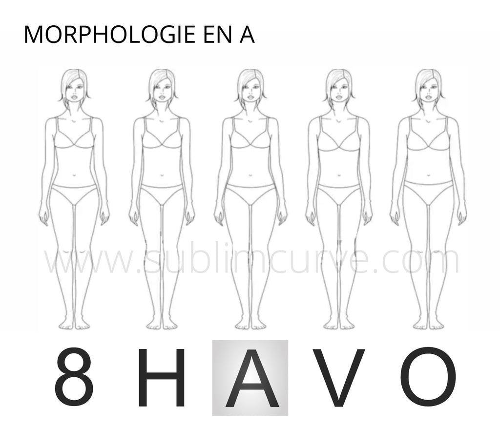 silhouette femme-morphologie en A-Sublim Curve