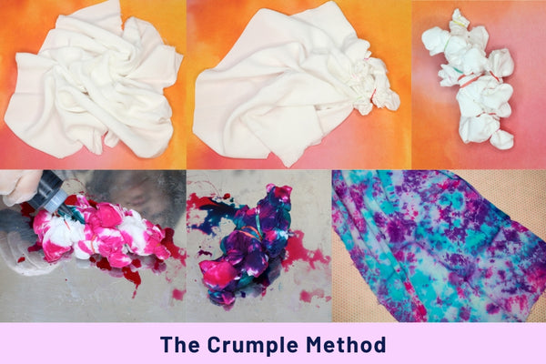 Tie-Dye Crumple Method Tutorial