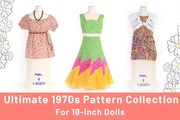 How To Create a 1970s Outfit For 18-inch dolls