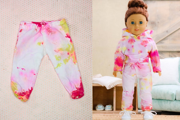 Tie Dye Methods For Tie-Dyed Doll Clothes