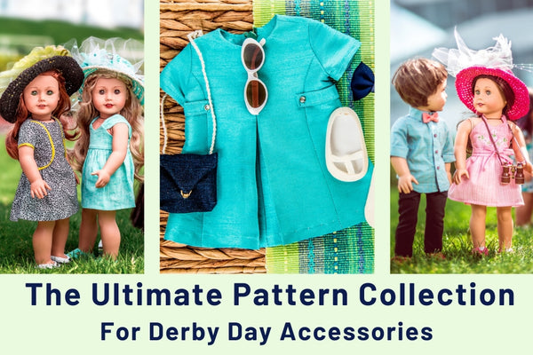 Doll Patterns for Derby Day Accessories 