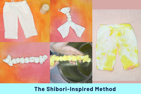 Shibori Inspired Method Tie Dye Technique Tutorial