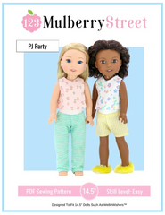 WW Pajamas Sewing Pattern For 14.5-inch dolls