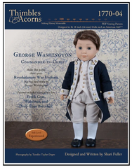 PDF Sewing Pattern George Washington's Uniform For 18-inch dolls