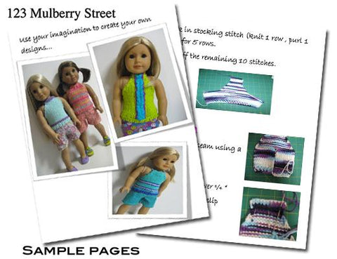 123 Mulberry Street Knitting Sunshine Halter Knitting Pattern larougetdelisle