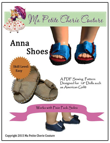 Mon Petite Cherie Couture Shoes Anna Shoes 18" Doll Shoes larougetdelisle