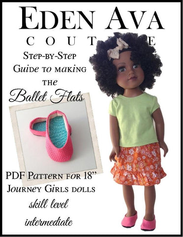 Eden Ava Journey Girl Ballet Flats For Journey Girls Dolls larougetdelisle