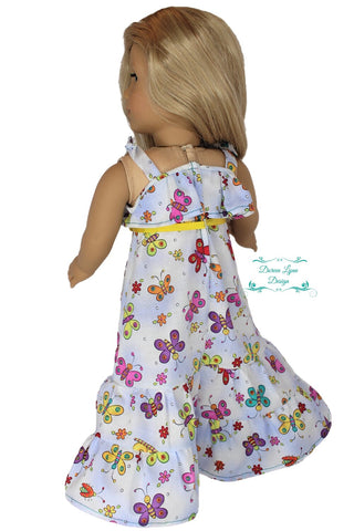 Doreen Lynn Design 18 Inch Modern Aubrey Dress 18" Doll Clothes Pattern larougetdelisle