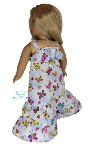 Doreen Lynn Design 18 Inch Modern Aubrey Dress 18" Doll Clothes Pattern larougetdelisle
