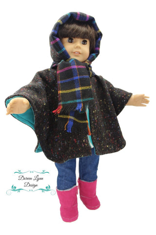 Doreen Lynn Design 18 Inch Modern Fall Breeze 18" Doll Clothes Pattern larougetdelisle