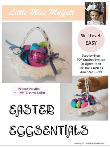 Little Miss Muffett Crochet Easter Eggsentials Crochet Pattern larougetdelisle