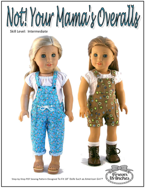 free doll overalls pattern