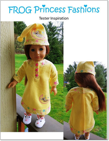 Frog Princess Fashions 18 Inch Modern Koala Dreams 18" Doll Clothes Pattern larougetdelisle