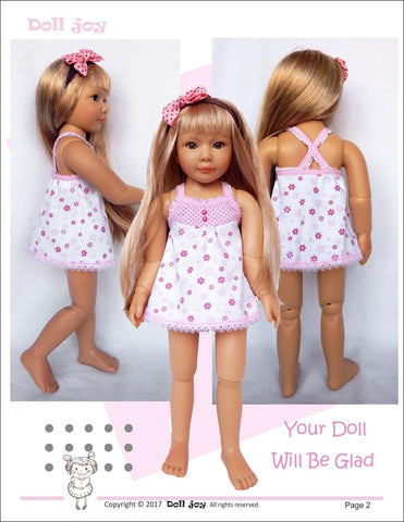 Doll Joy Kidz n Cats Camisole and Panties Pattern for Kidz N Cats Dolls larougetdelisle