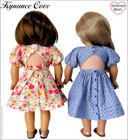 Genniewren 18 Inch Modern Kynance Cove Dress 18" Doll Clothes larougetdelisle