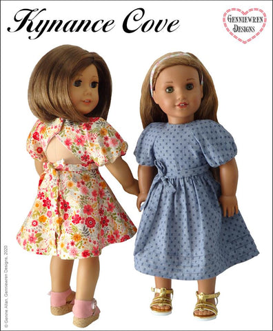 Genniewren 18 Inch Modern Kynance Cove Dress 18" Doll Clothes larougetdelisle