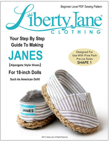 Liberty Jane Shoes JANES 18" Doll Shoes larougetdelisle