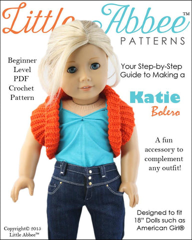 Little Abbee Crochet Katie Bolero Crochet Pattern larougetdelisle