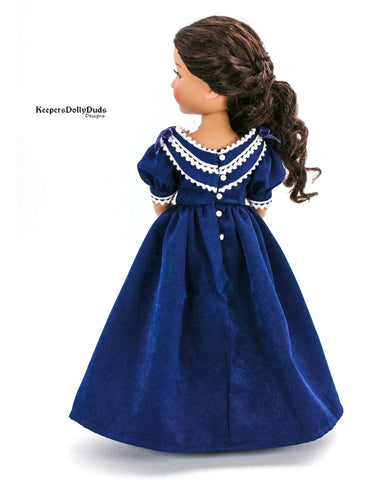 Keepers Dolly Duds larougetdelisle Ruby Red Fashion Friends Meg's Ball Gown Pattern for 15" Ruby Red Fashion Friends Dolls larougetdelisle