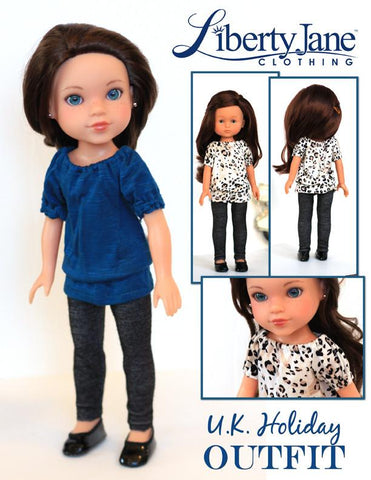 Liberty Jane H4H/Les Cheries U.K. Holiday Outfit for Les Cheries and Hearts for Hearts Girls Dolls larougetdelisle