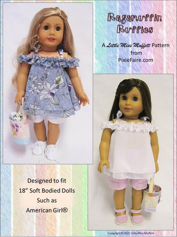 Little Miss Muffett 18 Inch Modern Ragamuffin Ruffles 18" Doll Clothes larougetdelisle