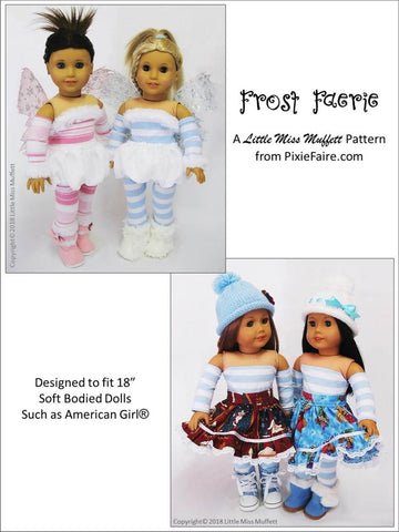 Little Miss Muffett 18 Inch Modern Frost Faerie 18" Doll Clothes Pattern larougetdelisle