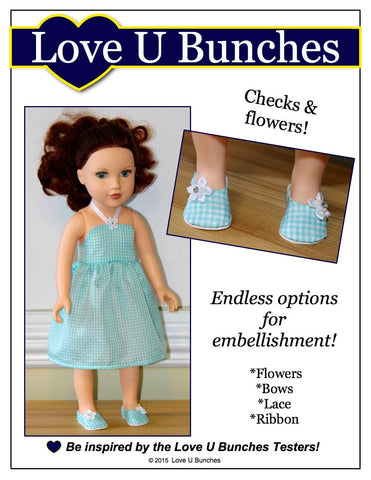 Love U Bunches Journey Girl Plain Jane Shoes for Journey Girls Dolls larougetdelisle
