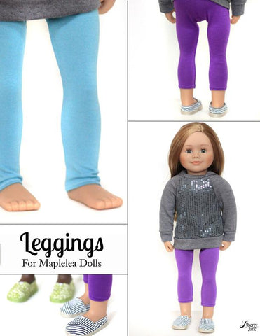 Liberty Jane Leggings Doll Clothes Pattern for Maplelea ...