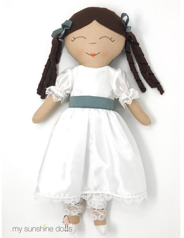 My Sunshine Dolls Cloth doll Clara Doll 23" Cloth Doll Pattern larougetdelisle