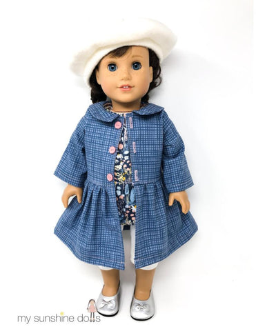 My Sunshine Dolls Cloth doll Odette Doll 23" Cloth Doll Pattern larougetdelisle