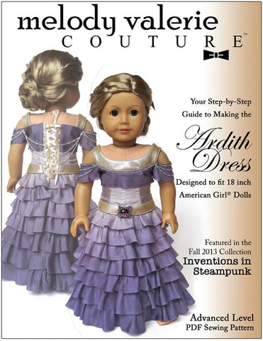Melody Valerie Couture 18 Inch Modern Ardith Dress 18" Doll Clothes larougetdelisle