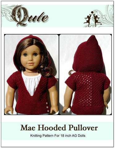 Qute Knitting Mae Pullover Knitting Pattern larougetdelisle