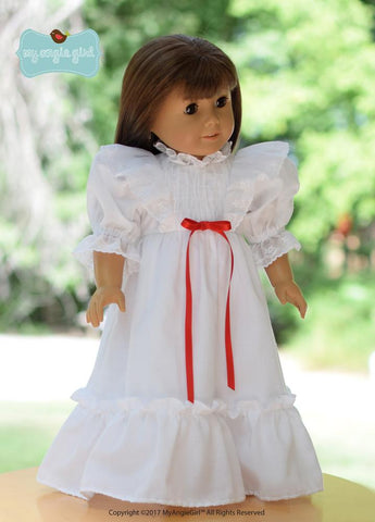 My Angie Girl 18 Inch Modern Ruffled Nightgown 18" Doll Clothes larougetdelisle