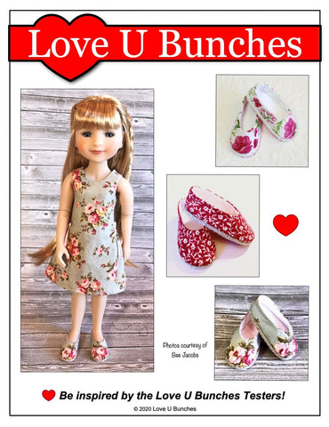Love U Bunches Ruby Red Fashion Friends Plain Jane Shoes for Ruby Red Fashion Friends Dolls larougetdelisle