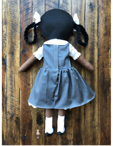 My Sunshine Dolls Cloth doll Reformer Ruby 23" Cloth Doll Pattern larougetdelisle