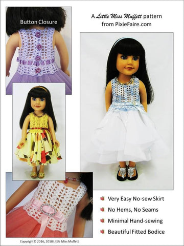 Little Miss Muffett Journey Girl Romantic Fusion Crochet Pattern For Journey Girls Dolls larougetdelisle
