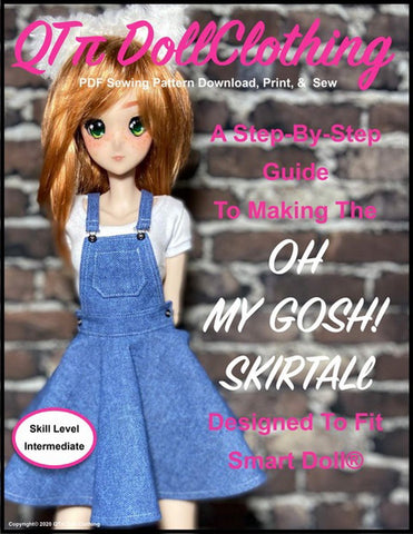 QTπ Doll Clothing BJD Oh My Gosh Skirtall Doll Clothes Pattern for Smart Doll® larougetdelisle