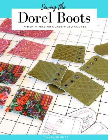 SWC Classes Sewing The Dorel Boots Master Class Video Course larougetdelisle